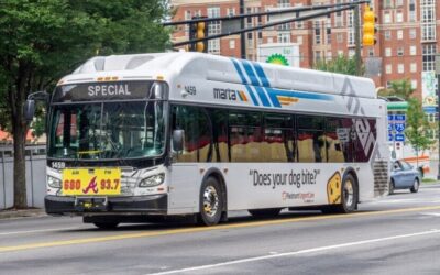 Vehicle Dragged By MARTA Bus, One Person Injured