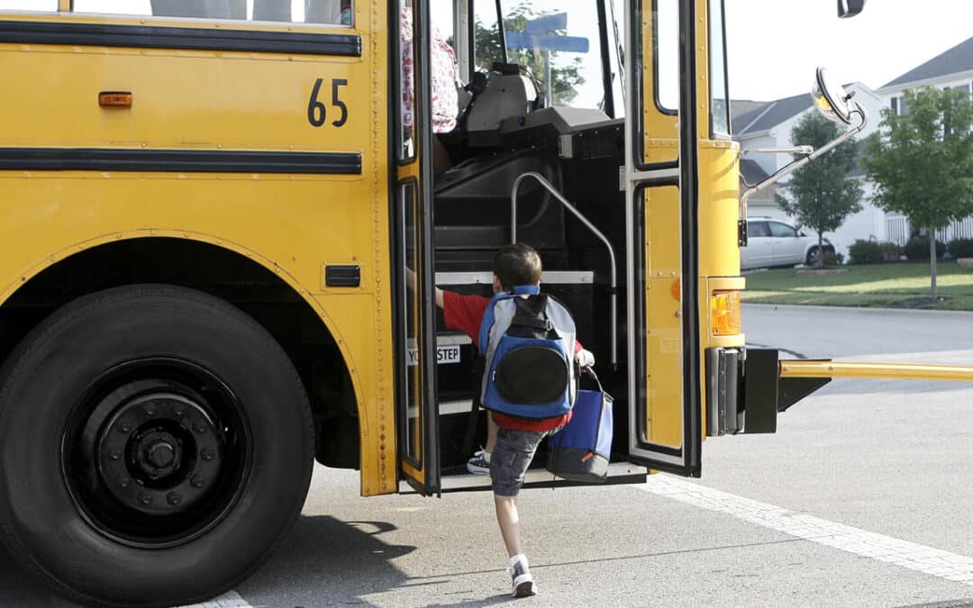 Child Suffers Concussion After Getting Caught in Bus Door