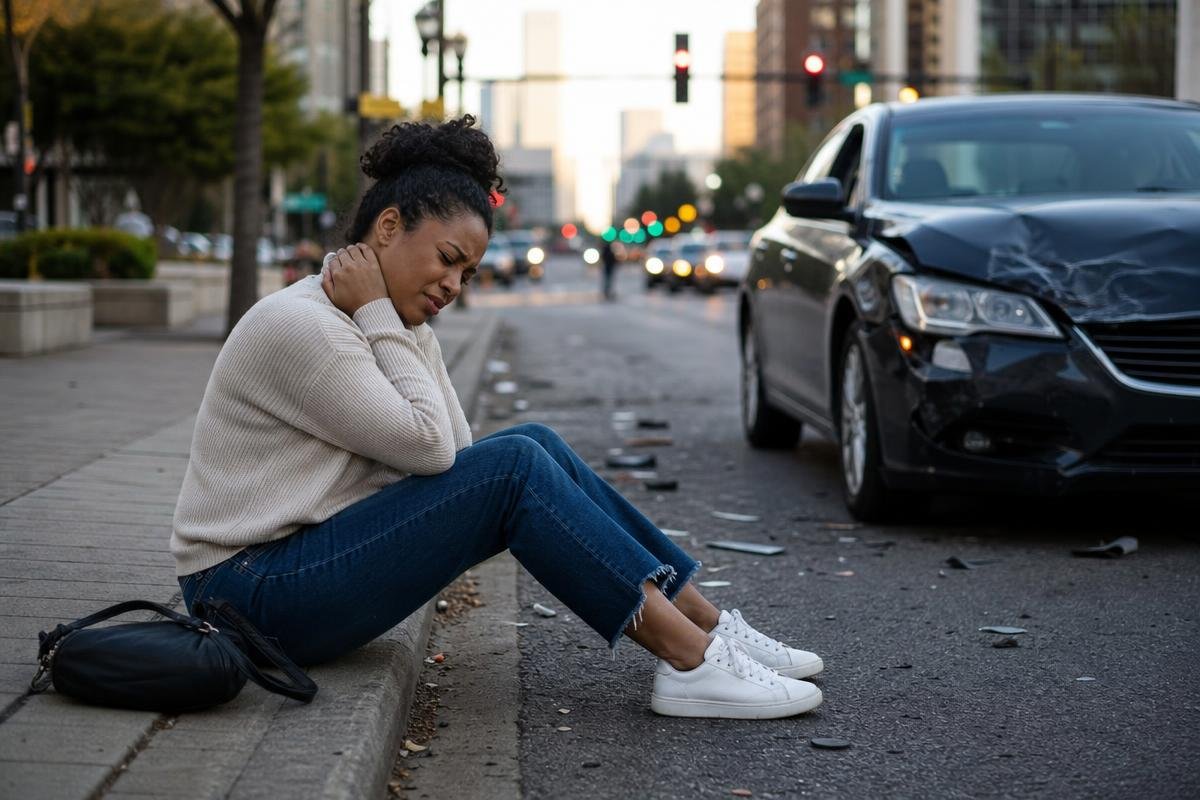 Uber accident settlement claim Atlanta injury victim